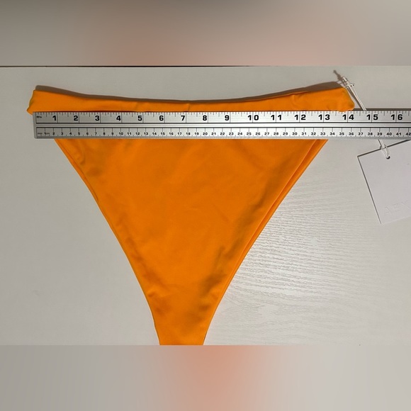 AEXAE Orange Halter Bikini - Picture 5 of 9